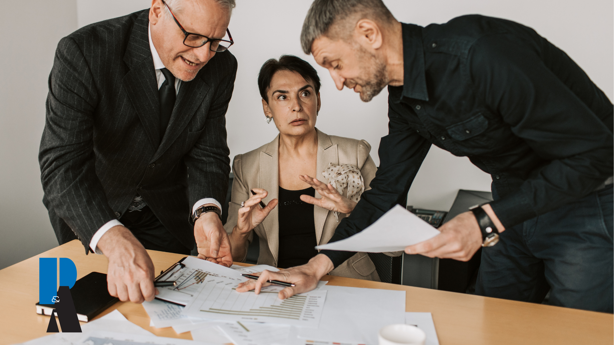 insurance agent vs real estate agent discussing paperwork and career decisions