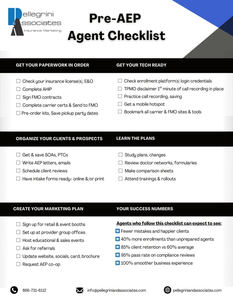 Agent Using A Checklist Agent Resources - Pellegrini & Associates
